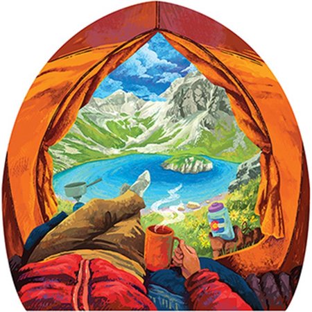 STICKER ART Tent View Alpine Sticker 470130
